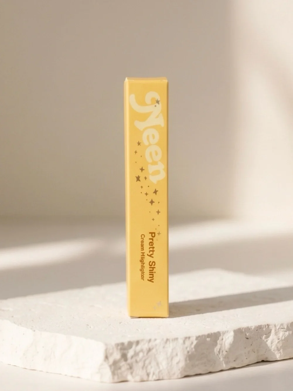 Neen Pretty Shiny Cream Highlighter Metta Gold Dewy High Shine Tube Brand New